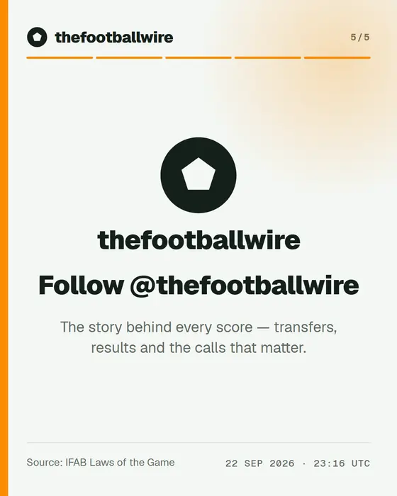 Slide 5: Follow @thefootballwire.
